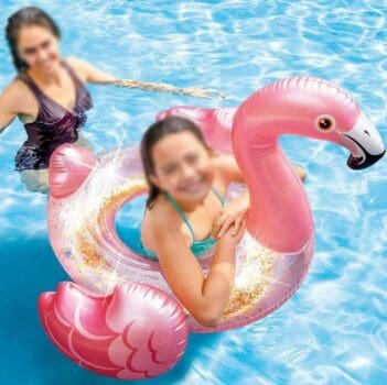 Bóia Flamingo Glitter