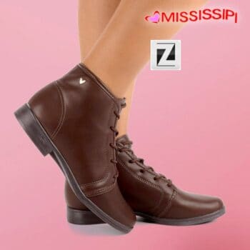 Bota Cano Curto Mississipi Oxford Feminina