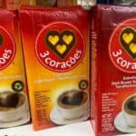 Café torrado e moído 3 Corações Tradicional 500g vácuo