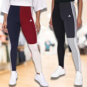 Calça Legging Adidas Colorblock Feminina