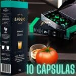 Cápsulas de Café Baggio Café Clássico, compatível com Nespresso, contém 10 cápsulas