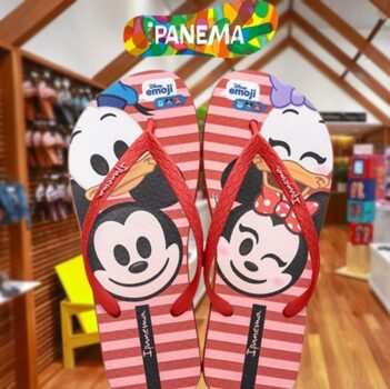 Chinelo IPANEMA DISNEY FRIENDS, Disney, feminino