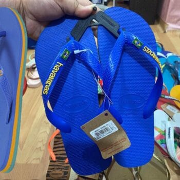Chinelo SANDALIAS HAVAIANAS BRASIL LAYERS FC, Havaianas, adulto-unissex