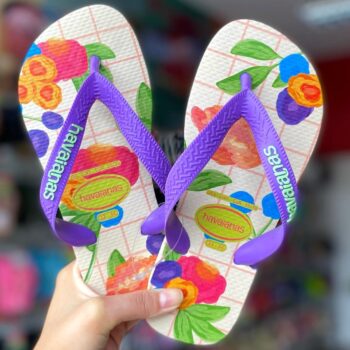 Chinelo SANDALIAS HAVAIANAS T FLORAL FRESH, Havaianas, adulto-unissex