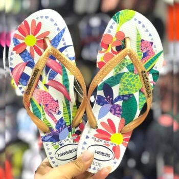 Chinelo Slim Tropical, Havaianas, Feminino