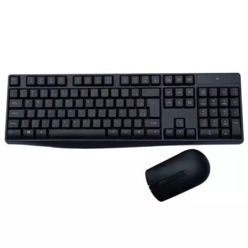 Combo Teclado e Mouse Multimídia Sem Fio 24Ghz 1600dpi Usb Bulk Preto Multilaser - TC269