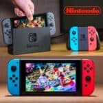 Console Nintendo Switch Neon Blue e Neon Red Joy-Con com Mario Kart 8 Deluxe - HAC-001