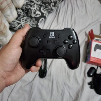 Controle P/ Nsw Powera 1511370-01 com fio, - Nintendo Switch, Black Matte