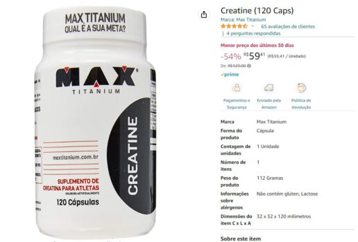 Creatine (120 Caps)
