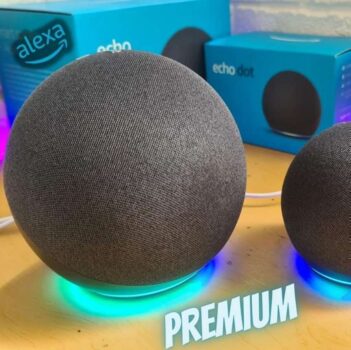 Echo com Alexa (4ª Geração): Com som premium e hub Zigbee de casa inteligente