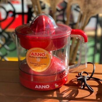 Espremedor de frutas Suco Arno Express 0,75L Vermelho 127V