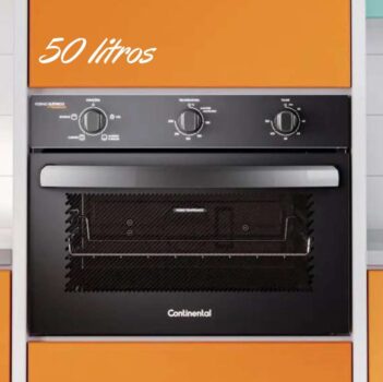 Forno de Embutir Elétrico Continental 50L com TOPLimpaFácil (OC4EM)