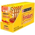 Friskies Ração Úmida Gatos Adultos Carne ao molho Kit com 15 Sachês x 85g