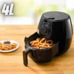 Fritadeira Elétrica Quick Fryer Elgin 4 Litros Preta com cesta removível 110V - Airfryer