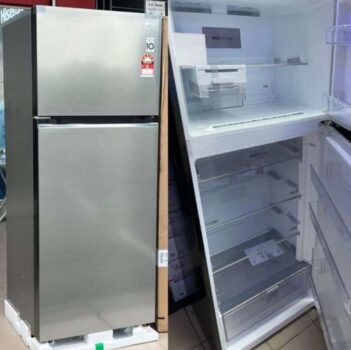 Geladeira/Refrigerador LG Frost Free Duplex 395L - GN-B392PLM Compressor Inverter