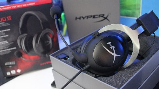 HyperX HEADSET GAMER CLOUD II KHX-HSCP-GM - PRETO/CINZA, Pequeno