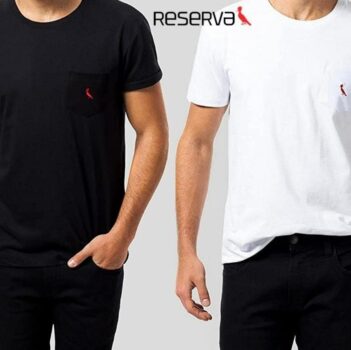 Kit 2 Camisetas Bolso Noturno E Paz Reserva