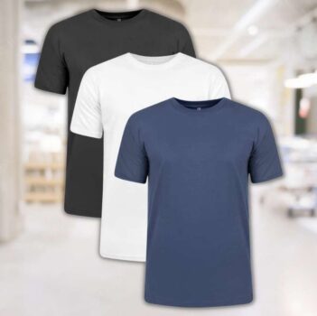 Kit 3 Camisetas Poliester 30.1