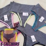 Kit 5 Calcinhas Com Compressão Para Barriga Fit Tam. GG