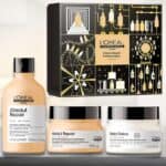 KIT Absolut Repair - Shampoo para reparação de danos 300ml + Máscara de tratamento reparadora 250g + Máscara Metal Detox anti-depósito de metais 250g | L'Oréal Professionnel