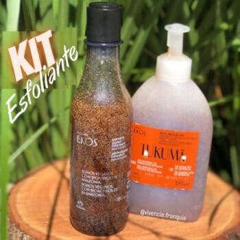 Kit Sabonete Líquido Esfoliante Corporal Ekos Tukuma com Refil