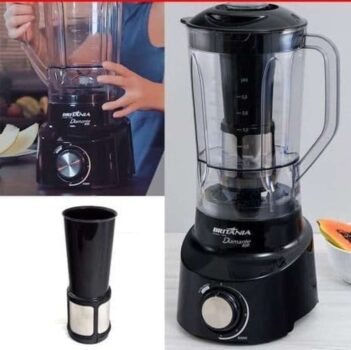 Liquidificador Britânia Diamante 800 Preto 900W com 4 Velocidades