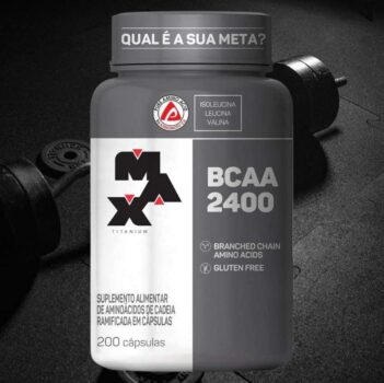 Max Titanium BCAA 2400, 200 Cápsulas
