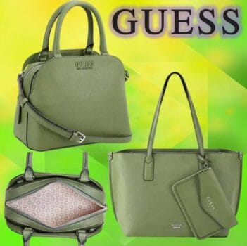 Mini Bolsa Holden, GUESS, feminino ( 3 opções ) ou Bolsa Merrick, Guess