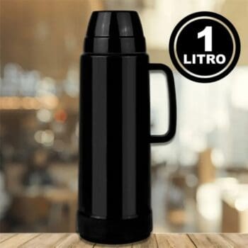 Mor Use Garafa Térmica, Preto, 1 L