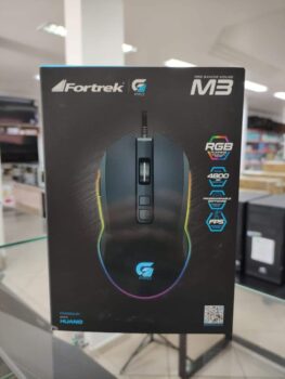 Mouse Gamer PRO M3 RGB Preto FORTREK, Fortrek, Mouses