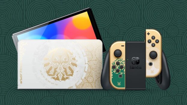 Nintendo Switch Oled Edicao The Legend of Zelda Tears of the Kingdom