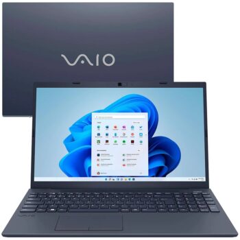 Notebook VAIO Core i3- 1115G4 8GB 256 SSD Tela Full HD 15.6" Windows 11 FE15 VJFE55F11X-BO111H