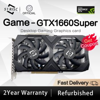 Placa de Vídeo GTX 1660 Super 6GB 51Risc Usada