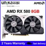 Placa de vídeo RX580 8GB 2048SP