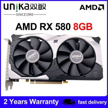 Placa de vídeo RX580 8GB 2048SP