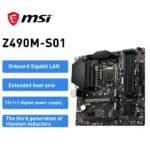 Placa Mãe MSI Z490M-S01 LGA1200