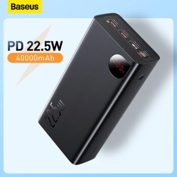 Powerbank Baseus 40000mAh 22.5W Cupom