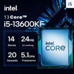 Processador Intel Core i5 13600KF