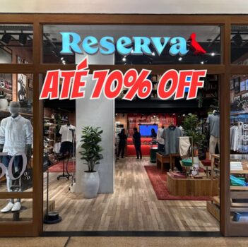 Produtos Reserva com até 70% de desconto + Cupom de 10% OFF - Netshoes