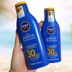 Protetor Solar Nivea Sun FPS 30 200ml + Protetor Solar Nivea Sun FPS 30 100ml