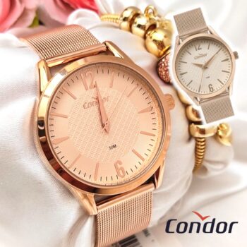Relógio Condor Feminino Elegante Rosé - CO2035MXL/K4J