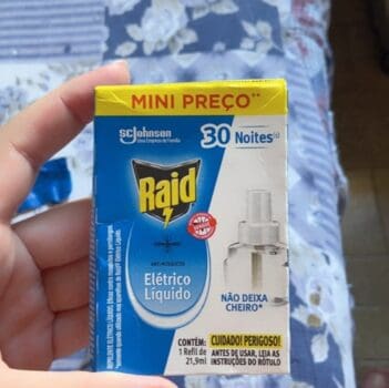 Repelente Elétrico Líquido Raid Refil 30 Noites com 21,9ml