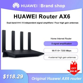 Roteador Huawei AX6 Cupom