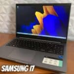 Samsung Book Core i7-1165G7, 8G, 256GB SSD, Iris Xe, 15.6"FHD, W11 Cinza