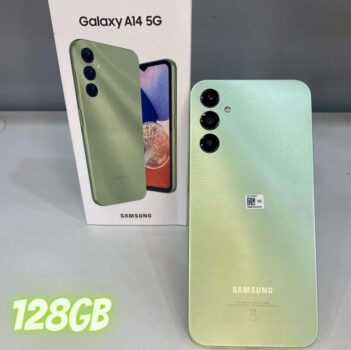 Samsung Galaxy A14 128GB 5G Wi-Fi Tela 6.6'' Dual Chip 4GB RAM Câmera Tripla + Selfie 13MP Bateria de 5000mAh