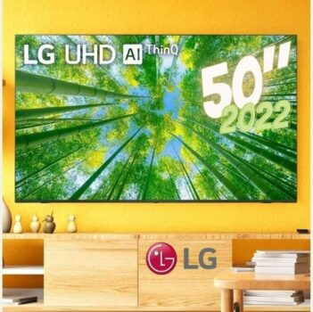 Smart TV LG 50" 4K 50UQ7950 HDR Inteligência artificial ThinQ 3X HDMI 2.0 WiFi Smart Magic Alexa Google