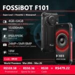 Smartphone FOSSiBOT F101 Cupom