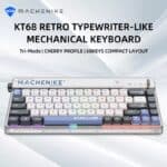 Teclado Mecânico Machenike Retro 68 Teclas - KT68