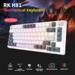 TECLADO MECANICO ROYAL KLUDGE RKH81 SEM FIO RGB