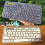 Teclado sem fio Logitech K380 com Conexão Bluetooth Easy-Switch para até 3 dispositivos e Pilha Inclusa - Compatível com PC, Mac, Chrome OS, Android, iOS e Apple TV